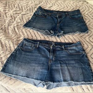 Old Navy (2 Pair) Jean Shorts